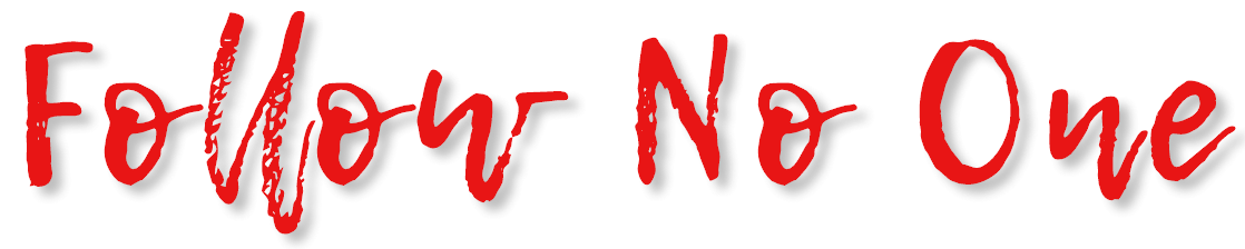 Follow No One Logo